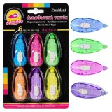 Set Benzi Corectoare President, 6 bucăți, Multicolor, 6m x 5mm, Oem
