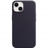 Cumpara ieftin Husa de protectie Apple Leather Case with MagSafe pentru iPhone 14, Ink