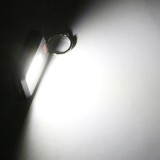 Lanterna Breloc LED COB , Micro Portabila, 3 Moduri de Iluminare, Inel Chei Inclus, Design Compact Negru Portocaliu