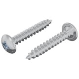 vidaXL Șuruburi din Lemn 2 pcs Argintiu M4 x 25 mm Oțel 864526