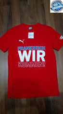 TRICOU ORIGINAL 100% PUMA WIR din Germania bumbac -M- foto