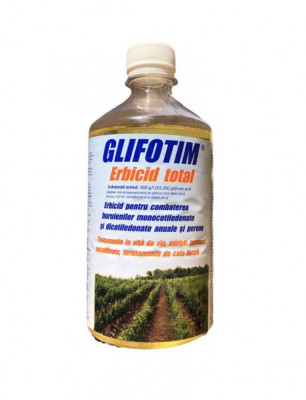 Erbicid Total GLIFOTIM - 1 Litru, Glifosat Acid 360 g foto