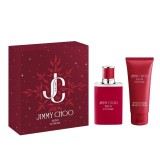 Set Jimmy Choo: Man Extreme, Eau De Parfum, For Men, 50 ml + Man Extreme, Shower Gel, For Hair &amp; Body, For All Skin Types, 100 m