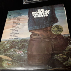 [Vinil] The World Of Country Giants - compilatie country 2 viniluri