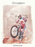 Somalia 2003 - Sport , motociclism , colita dantelata , MNH . Mi.Bl.106