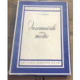 A. 1 Carte Interbelica - Regalisata - V. V. Veresaeav - Insemnarile unui medic