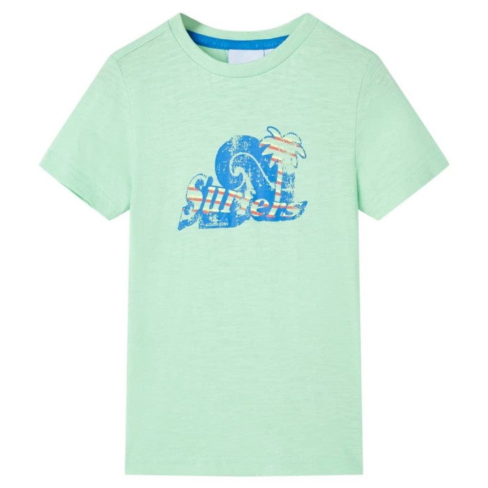 Tricou pentru copii, verde deschis, 92