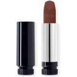 DIOR Rouge Dior The Refill ruj cu persistenta indelungata rezervă culoare 400 Nude Line Velvet 3.5 g