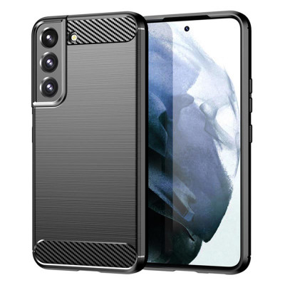 Husa silicon Samsung Galaxy S22 Plus - Negru foto