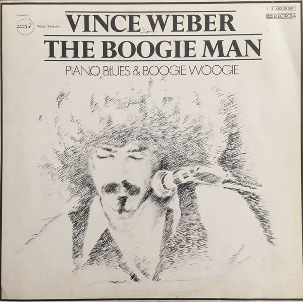 Vinil Vince Weber &lrm;&ndash; The Boogie Man (Piano Blues &amp; Boogie Woogie) (VG)