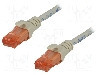 Cablu patch cord, Cat 6, lungime 1m, U/UTP, DIGITUS - DK-1617-010