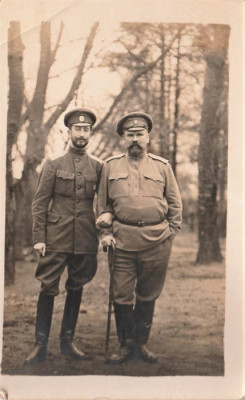 Prizonieri rusi in lagarul Crefeld, poza de colectie WW1 foto