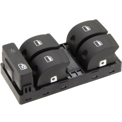 Comutator macara geam Audi A4 B6 B7 2000-2009, Seat Exeo 2004-, butoane ridicare/ blocare geamuri 8E0959851B foto