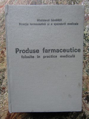 Produse farmaceutice folosite &amp;icirc;n practica medicală foto