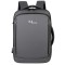 Rucsac MBrands 1901, port USB, buzunar laptop 15.6, rezistent la apa Gri