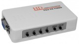 Convertor VGA-AV HD15-RCA+MDC4+HD15 m-m unidirectional