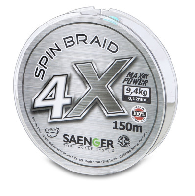 Saenger 4 X Spin Braid 150m 0,18mm foto