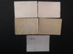 TIMBRE NESTAMPILATE ROMANIA foto