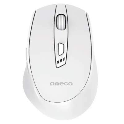 Mouse wireless reincarcabil USB-C alb OMEGA OMC529RWW foto