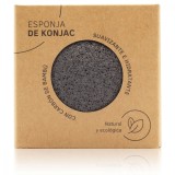 Burete Konjac hipoalergenic si natural pentru fata, Carbune negru activ