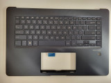 Carcasa superioara cu tastatura palmrest Laptop, Asus, ZenBook Pro UX550GD, UX550GDX, UX550GEX, 90NB0I83-R31UI0, iluminata, layout US