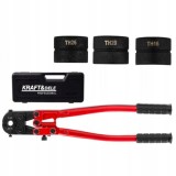 Trusa cleste sertizat tevi PEX AL cu cremaliera 4 bacuri 16-26mm (KD10636)
