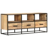 Cumpara ieftin Comodă TV, 110x30x45, lemn de mango nefinisat