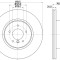 Disc frana FORD TRANSIT platou / sasiu (2006 - 2014) KRIEGER 0950004197