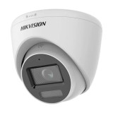 Cumpara ieftin Dual Light - Camera analog 2MP, lentila 2.8mm, IR 40m, WL 20m, TVI/AHD/CVI/CVBS, Mic. - HIKVISION DS-2CE78D0T-LFS-2.8mm