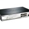 Dlink sw 8p-gb poe+ 2cmb smart rm