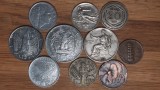 R10 Italia fascista -colectie 10 monede diferite- 5 10 20 50 centesimi 1 lira 2 lire, Europa