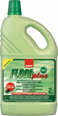 Detergent Pentru Pardoseli, Curata, Parfumeaza Si Respinge Insectele, 2 Litri, Sano Floor Plus foto