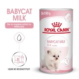 Royal Canin Babycat Milk 300gr &times; 3 CUTIE NOUA SIGILATA . LAPTE PRAF PENTRU PISOI .
