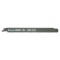 Panza, lama, fierastrau tip sabie, pentru lemn, HSS-Cobalt, 10/14 TPI, set 5 buc, 225 mm, Richmann