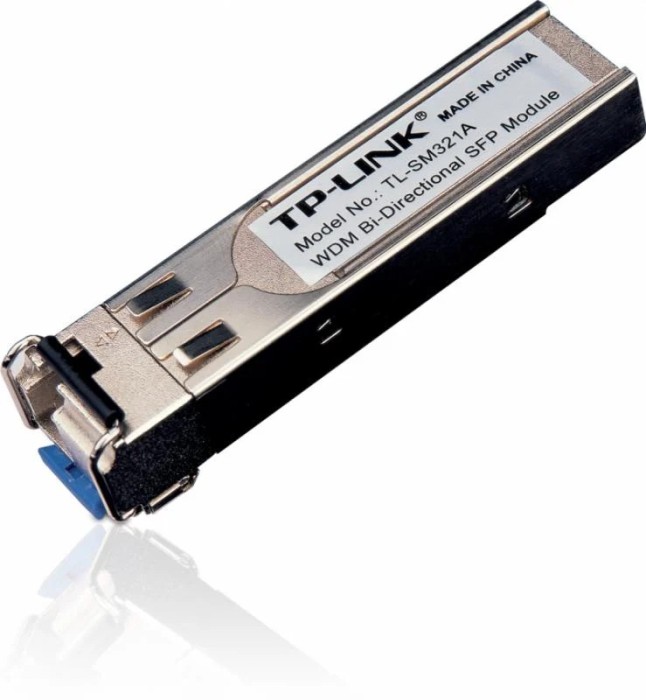 "Gigabit Single-Mode WDM Bi-Directional SFP Module SPEC: LC Connector, TX:1550nm/RX:1310nm,