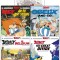 Asterix Series 5 Collection 5 Books Set (Book 21-25) (Asterix And Caesars Gift, Great Crossing, Obelix And Co, Asterix In Belgium, The Great Divide),R