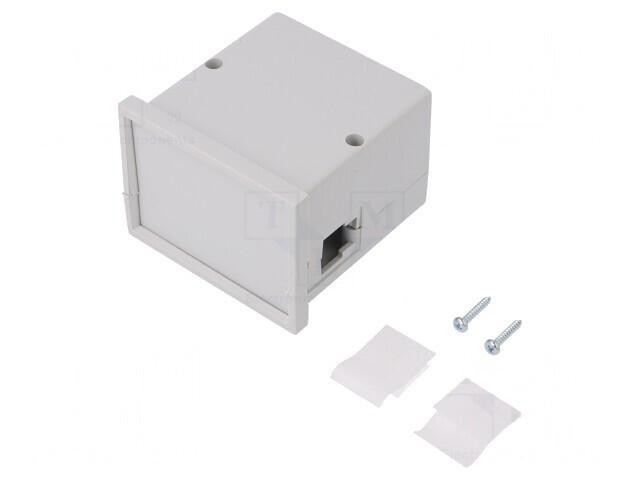 Carcasă ABS gri 72x72x55mm cu răsucire
