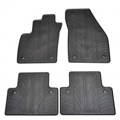 Set covorase auto din cauciuc Volvo V50 And S40 2004-2011 (Manual) culoare Negru, presuri Gledring, 4 buc. foto