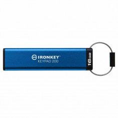 USB Flash Drive Kingston 16GB IronKey Keypad 200 Encrypted foto