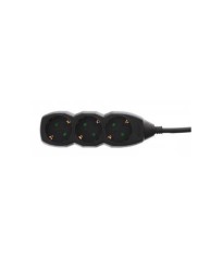 Prelungitor electric 3 prize 5m 3xG1.5mmp 3500W 16A negru Well