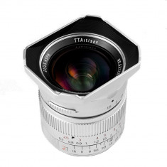 Obiectiv TTArtisan 21mm F1.5 Silver pentru Leica M-Mount