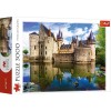 PUZZLE TREFL 3000 CASTELUL SULLY SUR LOIRE, TREFL 3000P
