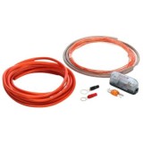 Audio System Set de cabluri de alimentare de &icirc;nalta calitate OFC 10mm&sup2; 5m rosu + 1m antracit CarStore Technology
