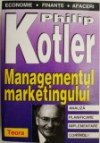 Managementul Marketingului - Philip Kotler (1999), Carte de Economie, Marketing