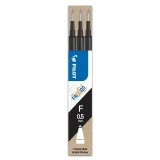 Cumpara ieftin Set 3 rezerve roller Frixion Ball Pilot 0.5 mm varf fin Rezerva roller Pilot Frixion Clicker 0.5 mm 3 bucati/set negru