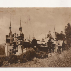 CA16 -Carte Postala- Sinaia, Muzeul Peles, circulata 1958