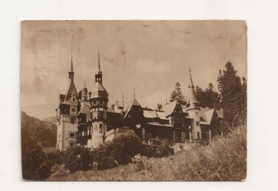 CA16 -Carte Postala- Sinaia, Muzeul Peles, circulata 1958 foto