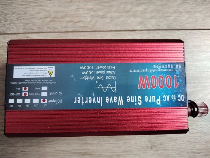 Invertor 1000W 12V/230 VAC