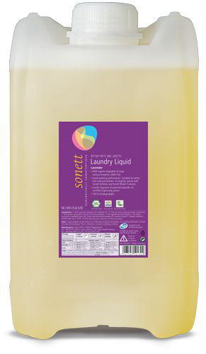 Detergent Ecologic Lichid pentru Rufe Albe Si Colorate Lavanda 20L Sonett
