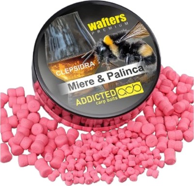 Wafters ADDICTED CARP BAITS Clepsidra Premium, Miere Palinca, 6mm, 40ml foto